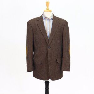Statements 44R Brown HT 2-Button Sport Coat Blazer Jacket P144